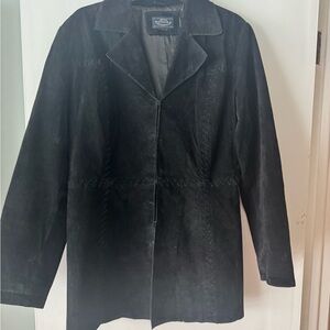 Black Suede Women's Jacket